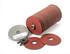 Aluminum Oxide Fiber Discs,AO Aluminum Oxide Economical Fiber Disc,  Bulk Packaging (100 PCS per Spindle) 52516