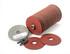 Aluminum Oxide Fiber Discs,AO Aluminum Oxide Economical Fiber Disc,  Bulk Packaging (100 PCS per Spindle) 52524