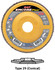 Regular Density Discs - Plastic Backing,Encore Plus  Type 29 Regular Density Flap Disc,  7/8 Arbor - No Hub 72247