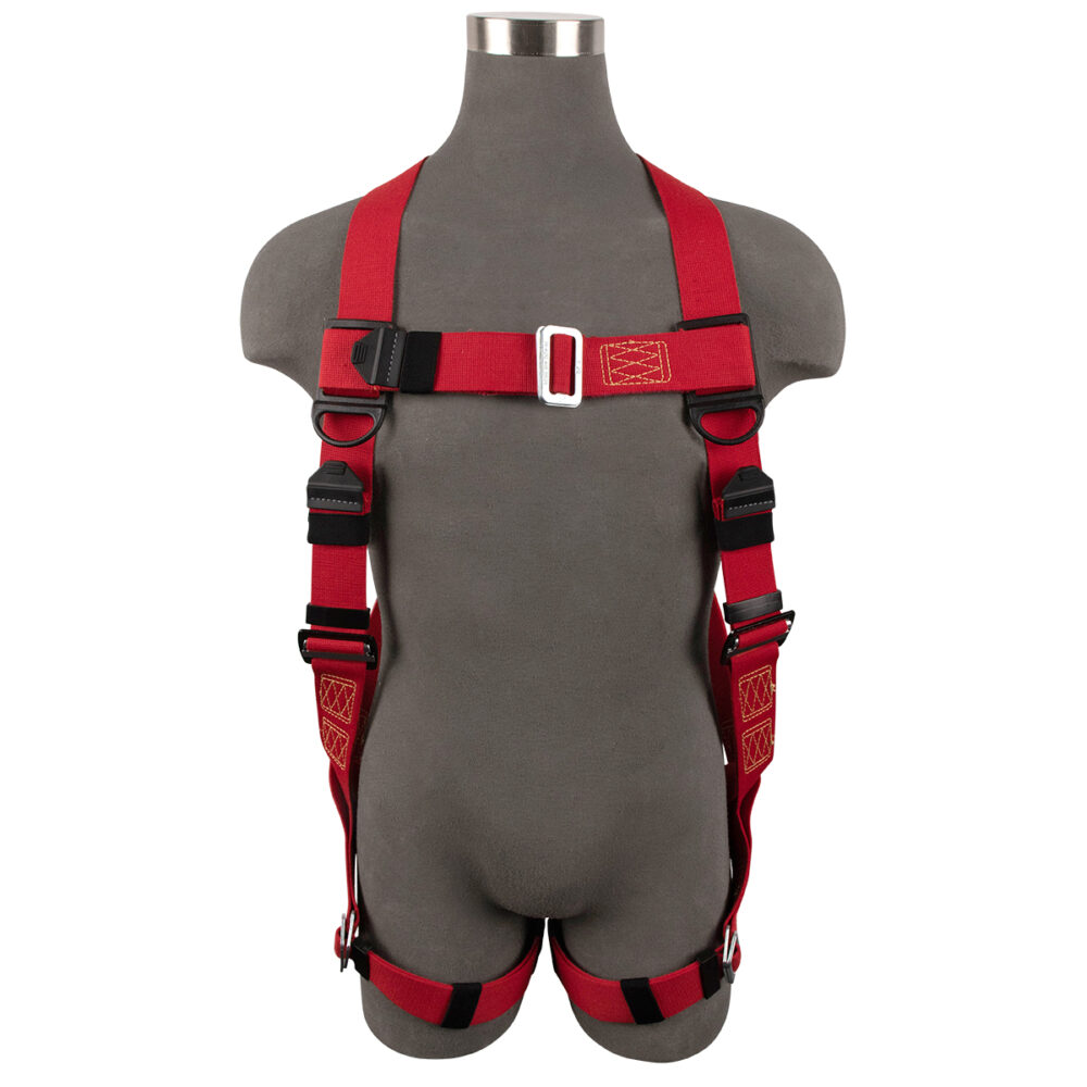 Welding Full Body Harness 1D MB Chest Legs Safewaze