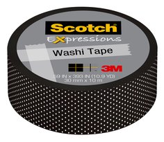 Scotch Expressions Washi Tape: 0.59 in. x 393 in. (Fun Dots)