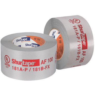 AF 099 UL 181A P/B FX Listed Printed Aluminum Foil Tape