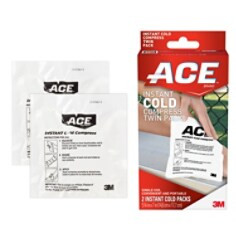 ACE Instant Cold Compress Twin Pack LWS-207514-4 | Braces & Supports