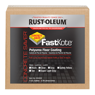 Concrete Saver Fast Kote Polyurea Floor Coating | Rust-Oleum
