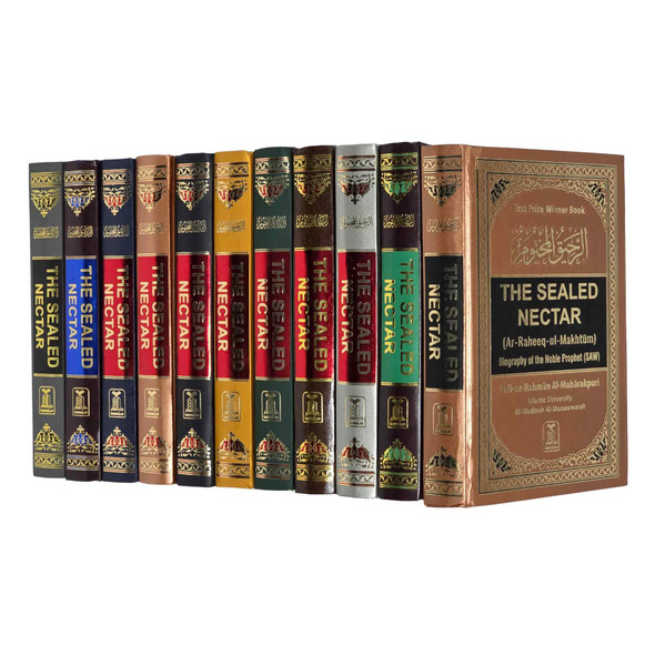 The Sealed Nectar Ar-Raheeq Al-Makhtum - Biography of Prophet Muhammad (S) By Safi-ur-Rahman al-Mubarkpuri.(Mutiple Colors Option), 9789960899558