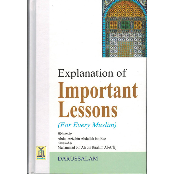 Explanation of Important Lessons (for every Muslim),9789960892078