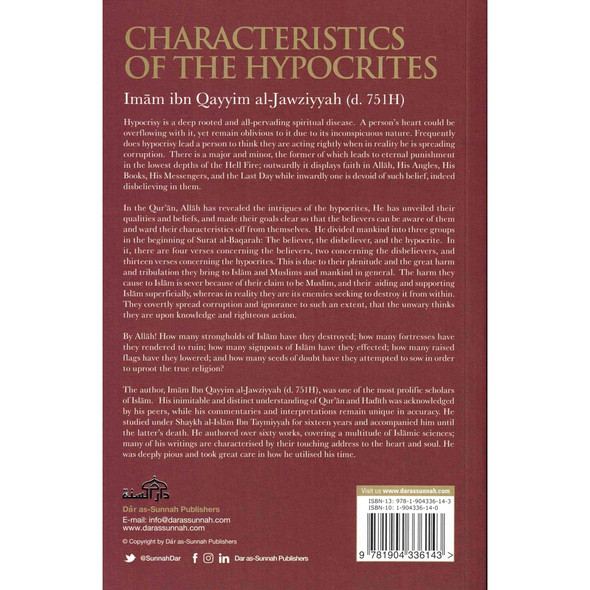 Characteristics of The Hypocrites,9781904336143