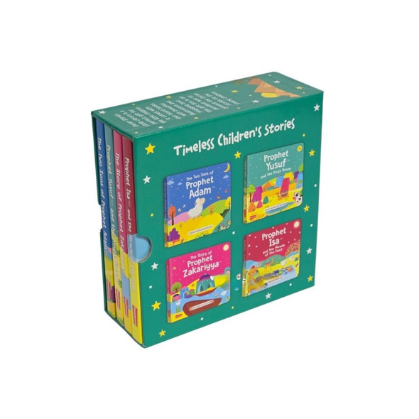 Quran Stories - Little Library - Vol.3 (4 Board Books Set),9789394886315