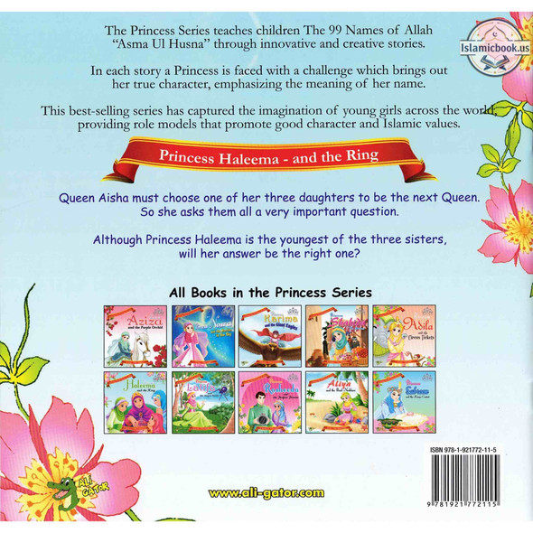 Princess Haleema and The Ring By Ali Gator,ISBN: 9781921772115
