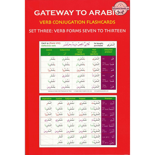 Gateway to Arabic Verb Conjugation Flashcards Set Three: Verb Forms Seven To Thirteen By Imran Hamza Alawiye,ISBN: 9780955633492