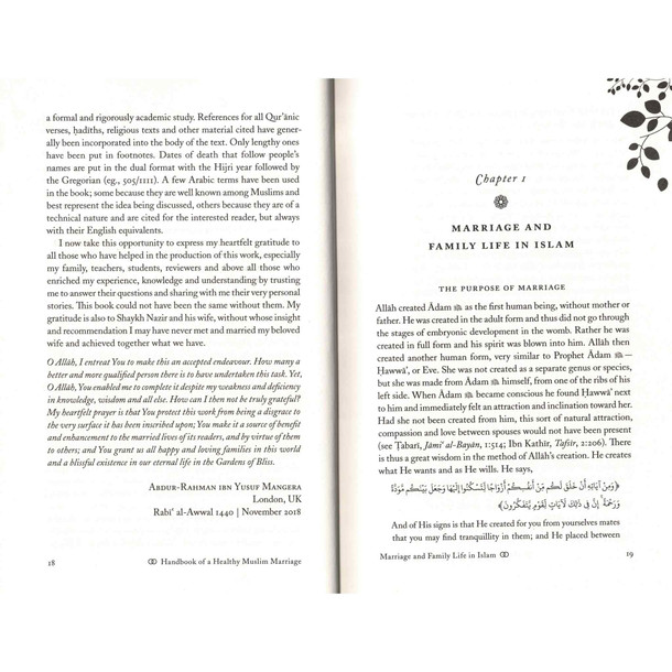 Handbook of a Healthy Muslim Marriage By Abdur-Rahman ibn Yusuf Mangera,97819337764160