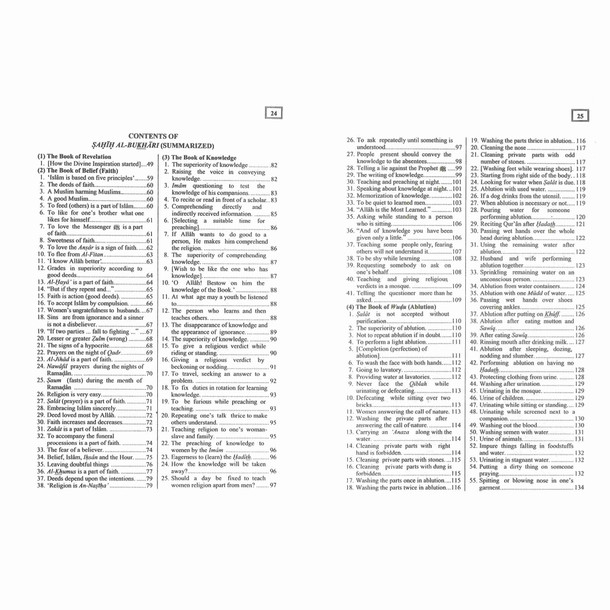 Summarized Sahih Al-Bukhari By Dr. Muhammad Muhsin Khan (Medium Size),9789960740805