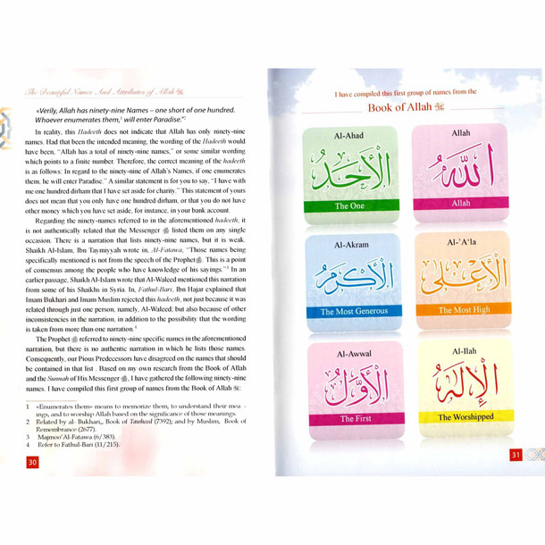 Beautiful Names and Attributes of Allah: The  Important Principles to Remember By Muhammad bin Salih Al-Uthaimeen, 9786035000789