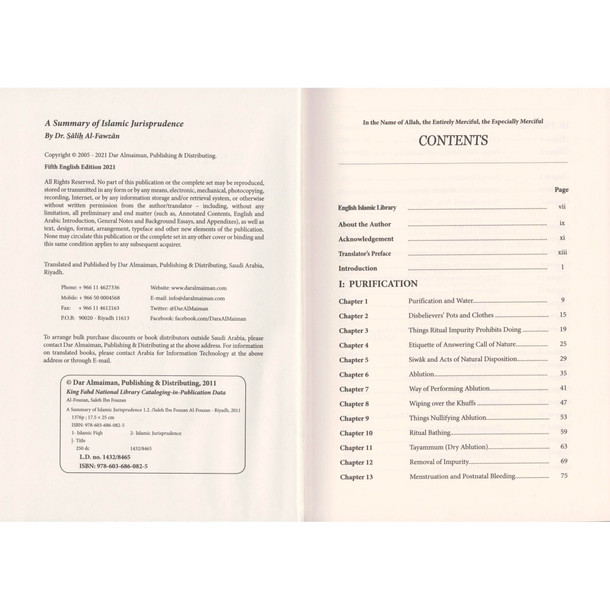 A Summary Of Islamic Jurisprudence 2 Vol Set,9786036860825