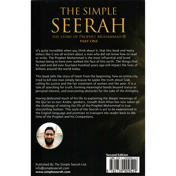 The Simple Seerah: The Story of Prophet Muhammad PBUH — Part One,9781739909505