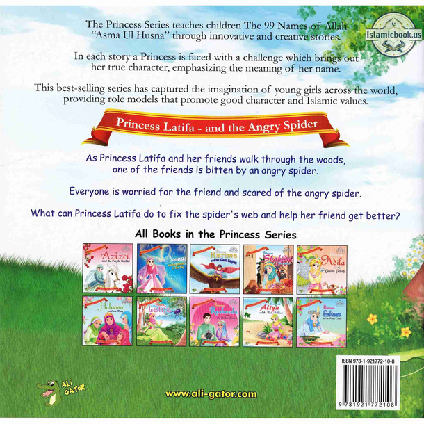 Princess Latifa and The Angry Spider By Ali Gator,ISBN: 9781921772108