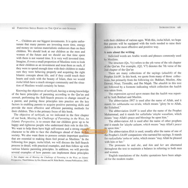 Parenting Skills: Based on The Qur'an and Sunnah by Dr. Ekram & Mohamed Rida Beshir, ISBN: 9781590080290