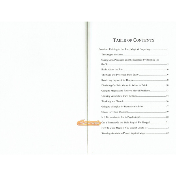 Questions Relating to the Jinn Magic and Conjuring By Shaykh Salih Al-Fawzan,ISBN: 9781532399954