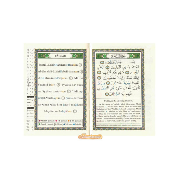 Tajweed Quran with English Translation and Transliteration Small- Pocket size,ISBN: 9789933458447
