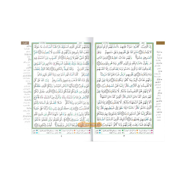 Tajweed Quran Arabic Only Medium Size-White Paper-Economic Edition, 9789933458577