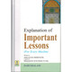 Explanation of Important Lessons (for every Muslim),9789960892078
