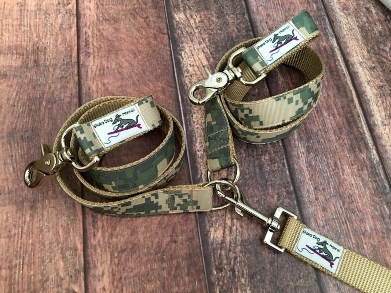 camo dog leash