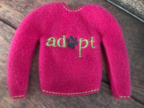 Elf Sweater Adopt Hot Pink / Lime