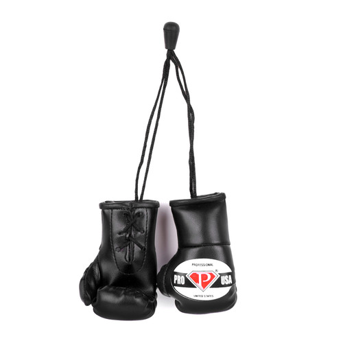 Increased 5” length mini-sized replica boxing gloves 
Larger size delivers real boxing glove flair and detail, with a tough vinyl  cover 
Authentic all the way down to the laces for hanging 
Sold in pairs