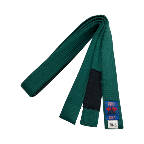 Pro USA Jiu Jitsu Belt Color Green