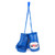 Increased 5” length mini-sized replica boxing gloves 
Larger size delivers real boxing glove flair and detail, with a tough vinyl cover 
Authentic all the way down to the laces for hanging 
Sold in pairs