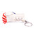 Pro USA Boxing Glove Keyring. Perfect for keeping your keys protected from mislaying it. 
Perfect accessory for boxing, and combat sports athletes, competitors, participants, officials, enthusiasts, fans, aficionados, and more.
Attach to your keys, gym bag, backpack or purse
Small size can fit easily into a pocket or purse
Realistic design and detail; Makes a great gift
Designed with a heavy-duty metal chain and ring
Once order is placed it cannot be cancelled.