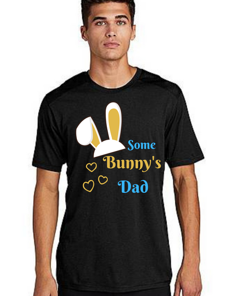 Dad of the birthday Girl Tshirt Some Bunny theme  for Dad Life,Dad of birthday Princess Tshirt T-Shirt Short Sleeve Men Summer tshirts