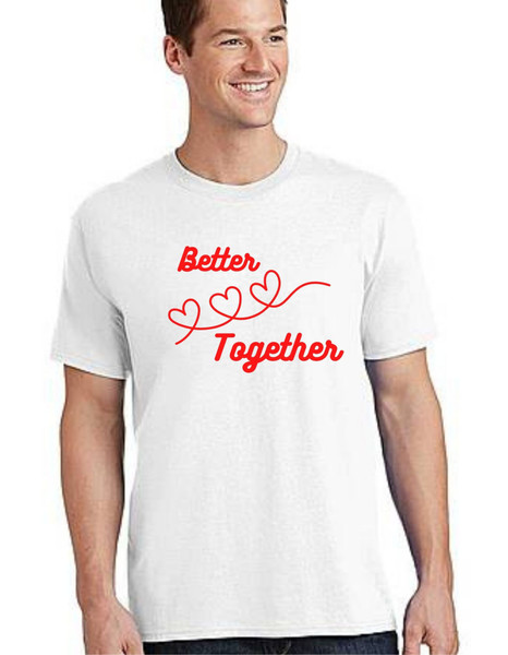 Roma Men T-Shirt  Valentine special T-shirts_Better together