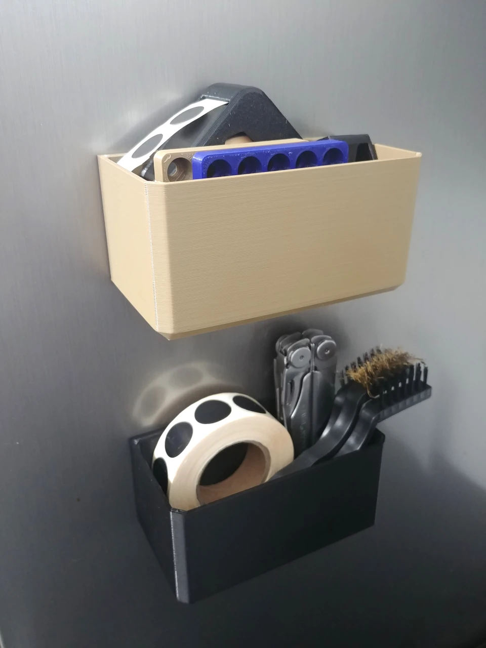 Accessories Box for small shooting kit inside a gun cabinet