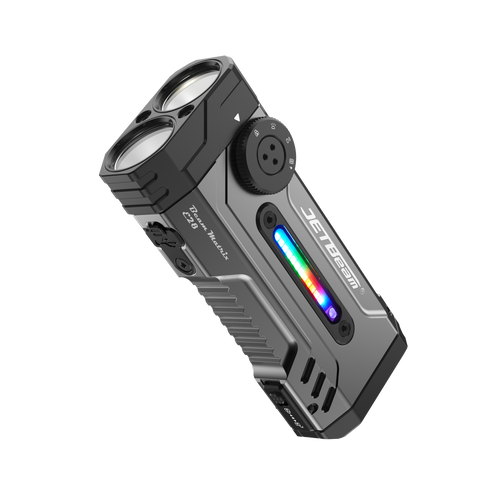 NITEYE by JETBeam E28 Matrix All in 1 Flashlight EDC 3300 Lumens RGB Laser Rechargeable