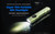 NITEYE by JETBeam E26 KUNAI TAC EDC Flashlight And Laser 3600 Lumens Rechargeable