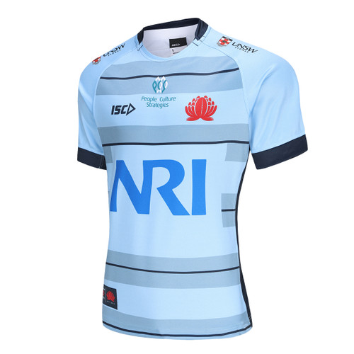 NSW Waratahs 2024 ISC Mens Training Jersey Sky