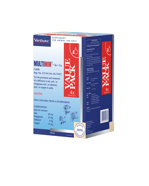 MULTIMIN VALUE PACK CU X4