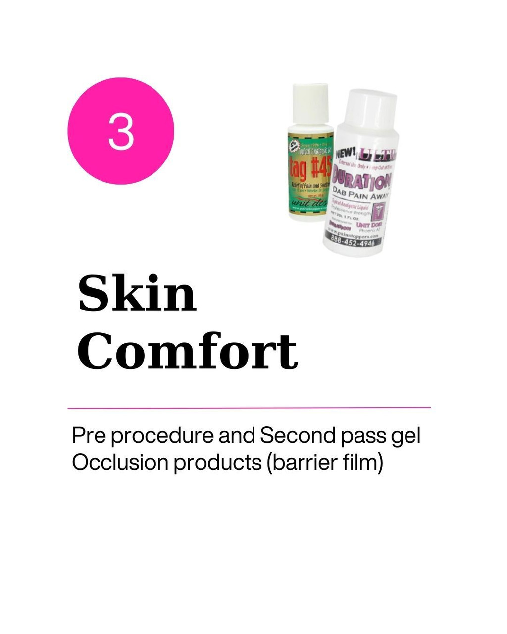 Topicals & Comfort