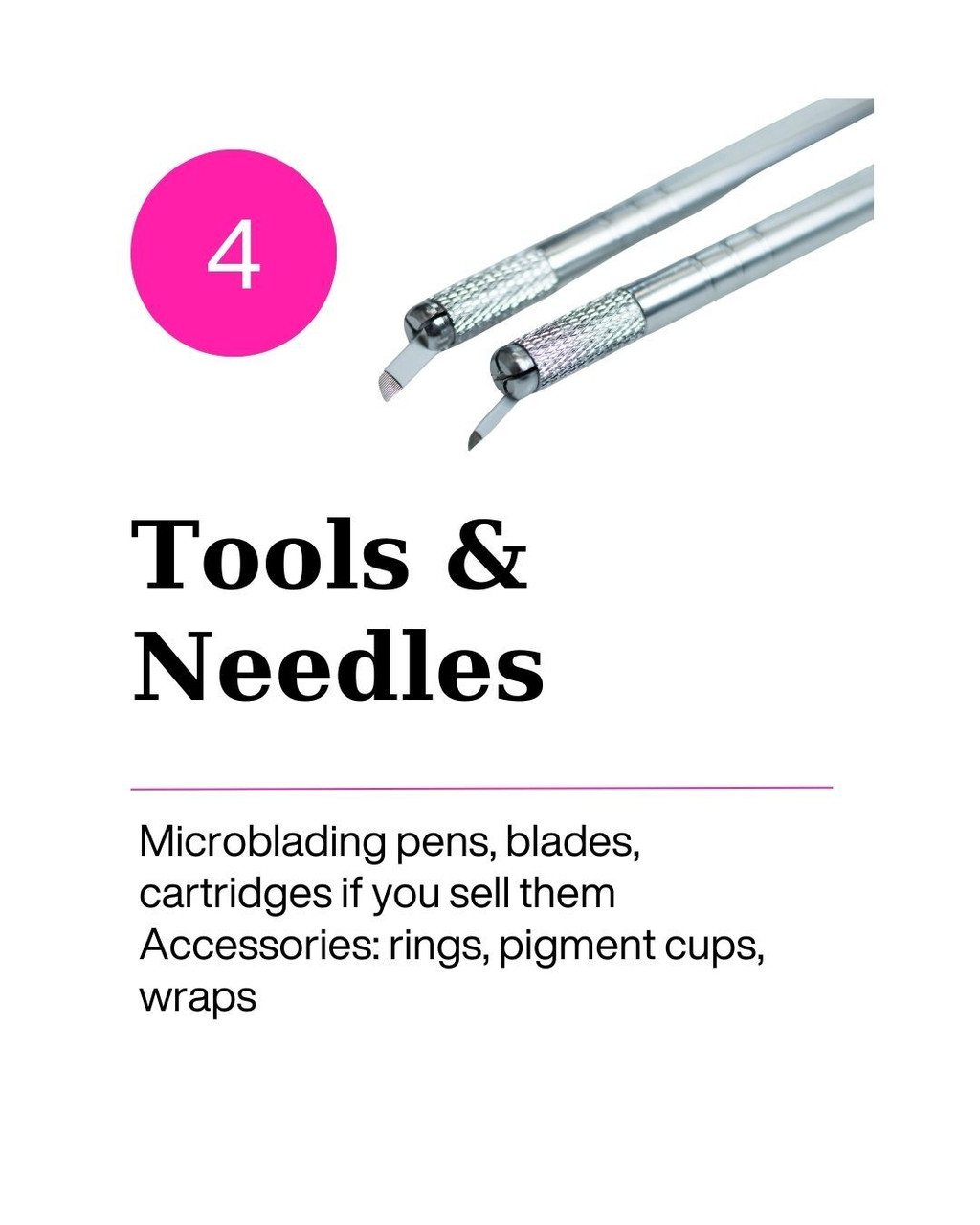 Tools & Needles