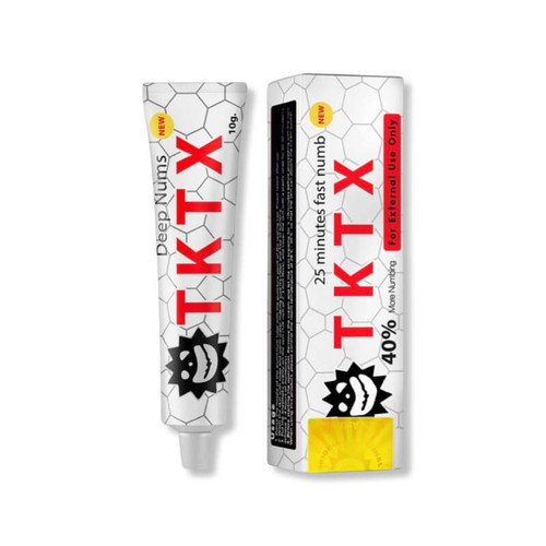 TKTX WHITE 40% - Pain-releve for tattooing