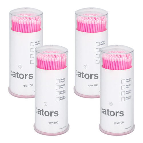 Micro Applicators - 400pcs - Pink
