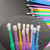 600Pcs Micro Brushes Disposable Applicator for Eyebrow 6 Colors