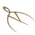 Golden Ratio Eyebrow Caliper (Gold, Stainless Steel)