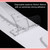 100 Disposable Brow Mapping Stickers (100 Pack, Transparent)