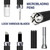 Matte Black Microblading Pen Hand Tool 5 Pack