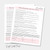 Microblading Consent and Aftercare Forms with Client Signature 50 Pack