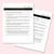 Microblading Intake, Consent, and Aftercare Form | 75 Pack
