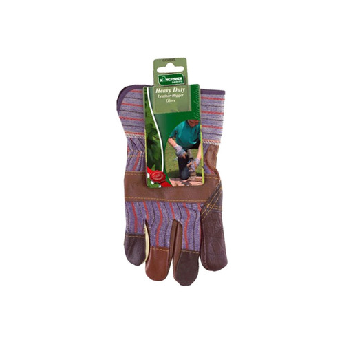 Kingfisher Heavy Duty Leather Work Gloves - Special Offer Kingfisher Heavy Duty Leather Work Gloves - Special Offer