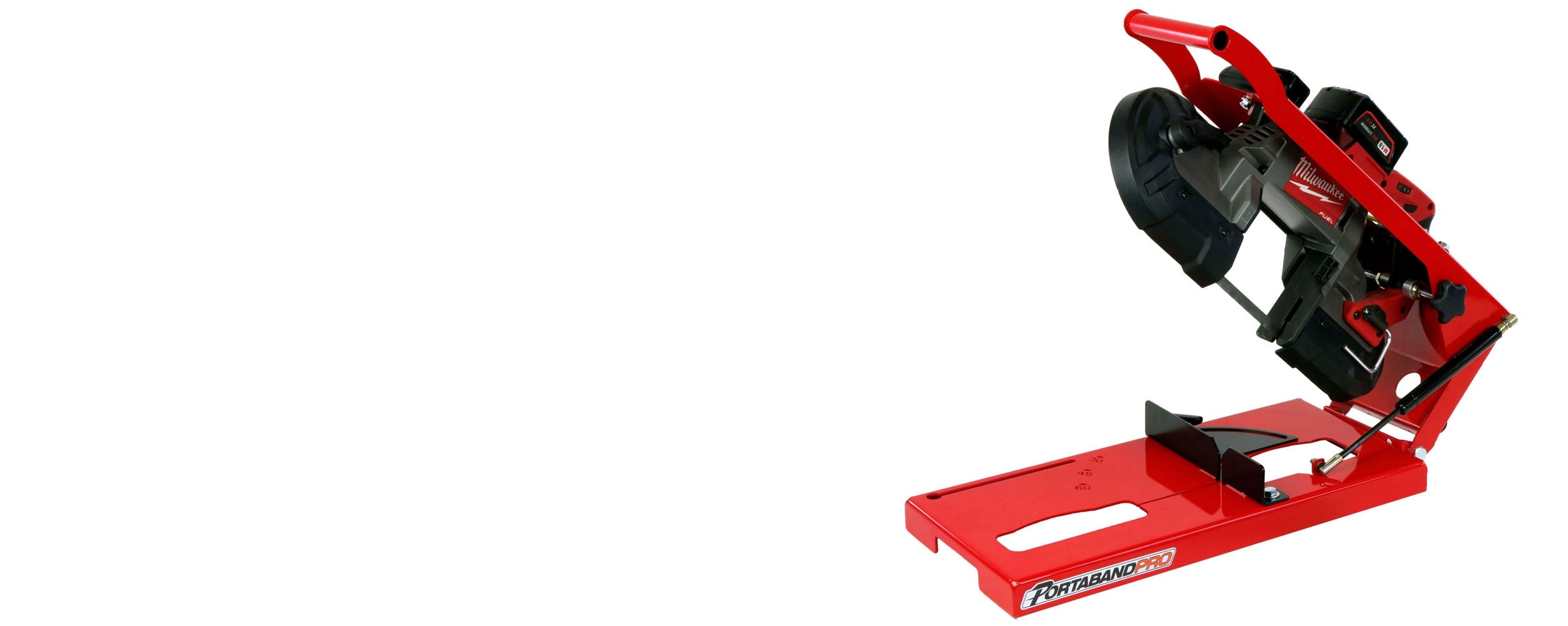 Portaband Pro Band saw Jig for Holding Milwaukee and DeWalt portable